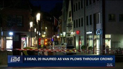 i24NEWS DESK | Driver who smashed van into crowd killed himself | Saturday, April 7th 2018