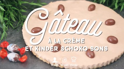 Un bon cake gourmand aux Schoko-Bons