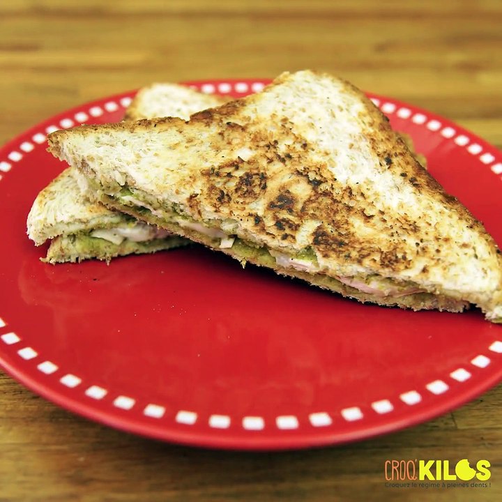Un croque original : chèvre et pesto ! DE-LI-CIEUX !LA recette exclusive sur