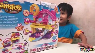 Baby Hamster in a House - from Zuru Little Mouse Pets for kids playtime with hamster toys