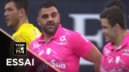 TOP 14 - Essai Zurab ZHVANIA (SFP) - Paris - Clermont - J23 - Saison 2017/2018