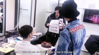 [Vietsub][EP] 180316 Lee Hyun 'Will There Be A Next Time' comeback surprise party [BTS Team]