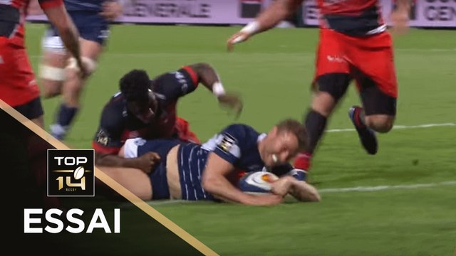 TOP 14 - Essai Johann SADIE (SUA) - Agen - Oyonnax - J23 - Saison 2017/2018