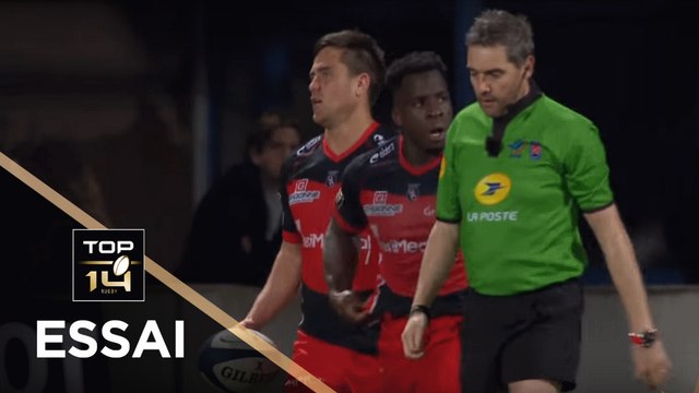 TOP 14 - Essai Benjamin BOTICA (USO) - Agen - Oyonnax - J23 - Saison 2017/2018