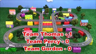 Cross Track Mayhem 34! Trackmaster Thomas and Friends Competition!