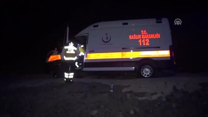 Kaza Yapan Ambulansta 4 Kişi Yaralandı