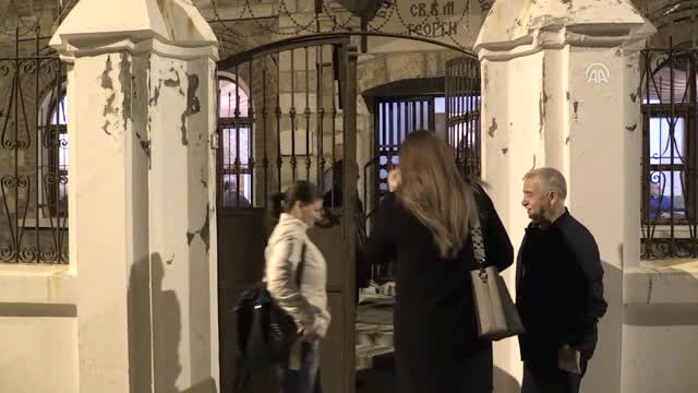 Paskalya Bayramı'nı Ortodokslar Ayinle Kutladı