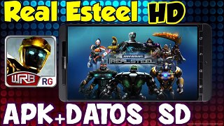 Descargar Real Steel HD Hack Compras Gratis !!! Android Juego Gigantes de Acero