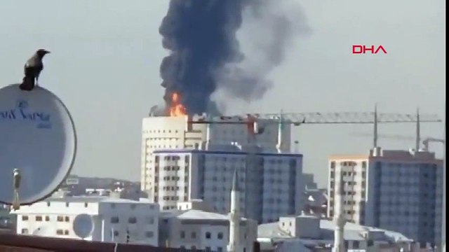 taksim ilk yardım hastanesi'nde yangın!