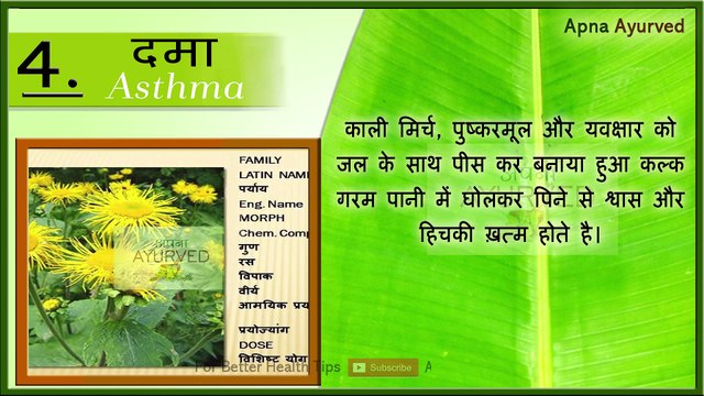दमा को जड़ से मिटाने के घरेलू एवं आयुर्वदिक उपचार || Cure of Asthma || Apna Ayurved