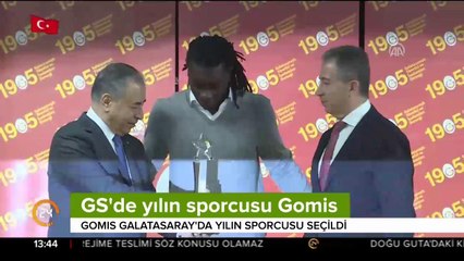 Yılın sporcusu seçildi