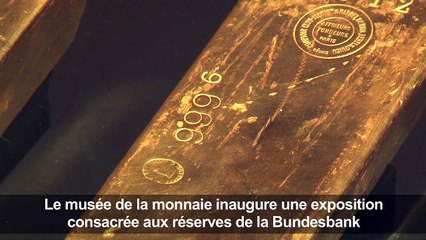 L'Allemagne dévoile ses lingots d'or à Francfort