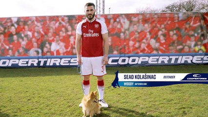 Arsenal stars take the lead in dog training challenge