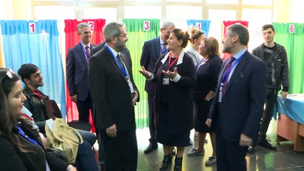 Azerbaycan sandık başında - BAKÜ