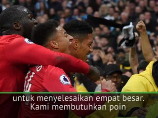 Скачать видео: Tidak ada Makna Lebih Dalam Kemenangan Yang Menegangkan Derby Manchester - Mourinho