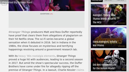 Emails Surface Which Prove Stranger Things Producers Didn’t Plagiarize