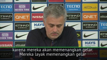 Mourinho Berharap City Mengalahkan Spurs untuk Memenangkan Gelar