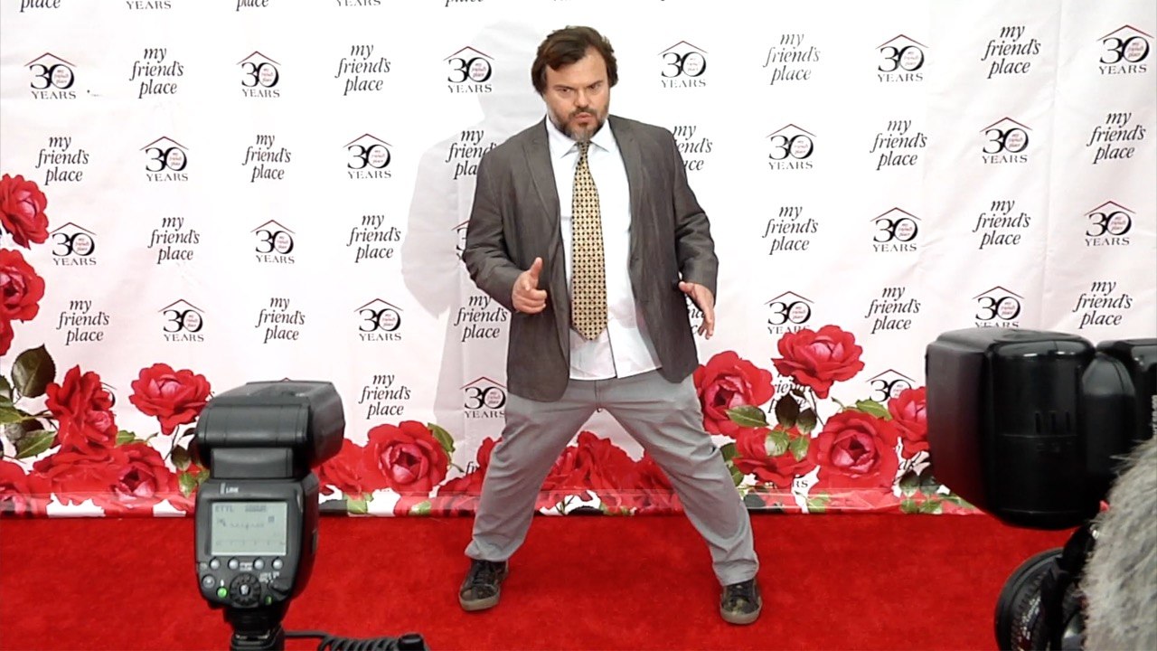 Jack Black "My Friend's Place 30th Anniversary Gala" Red Carpet