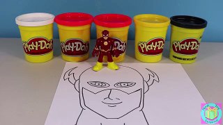 Play Doh Surprise Egg How To for Flash the Super Hero!