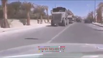 فيديو من مدينة طاطا أثناء توجه الآليات العسكرية المغربية الى الصحراء#الله_الوطن_الملك
