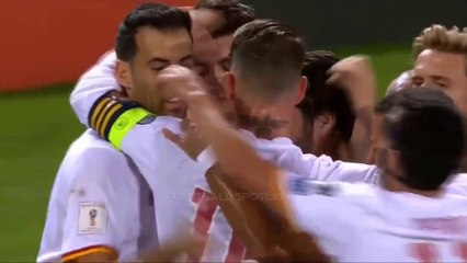 Spainl vs Liechtenstein 8- 0 - All Goals & Highlights - World Cup 2018 Qf HD