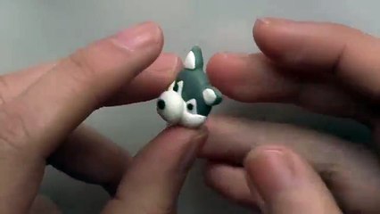 Polymer Clay Earrings Tutorial: Husky