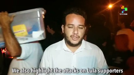 teleSUR's André Vieira Gives Latest Update On Lula From Curitiba