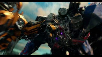 Bumblebee vs Optimus Prime | Transformers The Last Knight (2017) Movie Clip