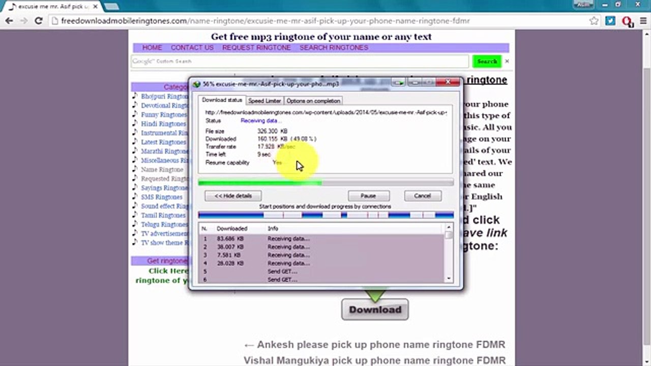 How to Make a Name Ringtone with Your Name Online easy way in Urdu / Hindi | 2016 |