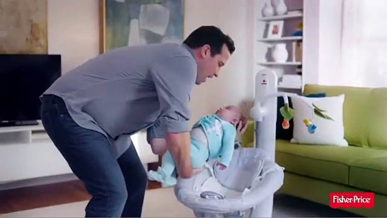 Fisher-Price 4-in-1 Smart Connect Cradle 'n Swing