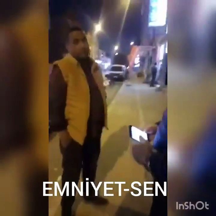 POLİSE KÜFÜR EDEN MHP İLCE BASKANI
