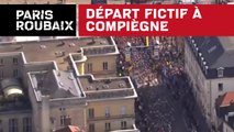 Départ ficitf à Compiègne - Paris-Roubaix 2018