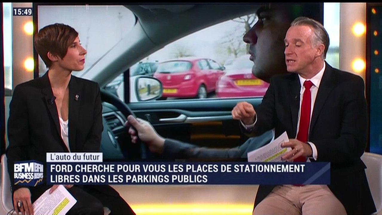 L'auto du futur: Ford cherche pour vous les places de stationnement libre dans les parkings publics - 07/04