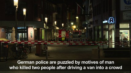 Police puzzled by motives of Germany van attacker