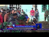 Petugas Bersihkan Material Sisa Banjir Bandang Cianjur - NET12