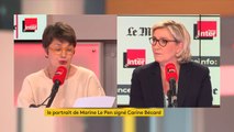 Le portrait de Marine Le Pen par Carine Bécard