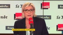 Marine Le Pen et la grève de la #SNCF : 