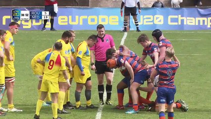 REPLAY ROMANIA / NETHERLAND - RUGBY EUROPE U20 CHAMPIONSHIP 2018 - COIMBRA (PORTUGAL)