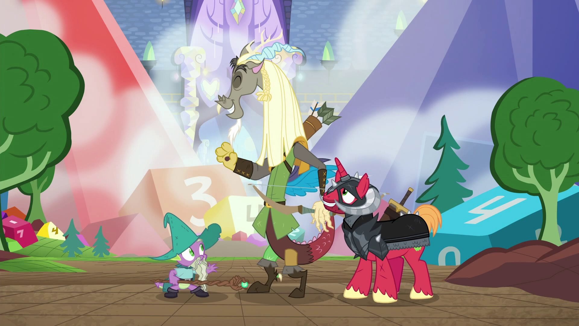 ⁣My Little Pony: 06x17 - Dungeons & Discords