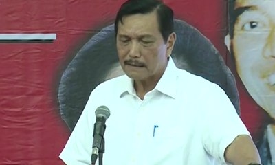 Luhut Jelaskan Pencapaian Jokowi di Rakor Maritim PDI-P