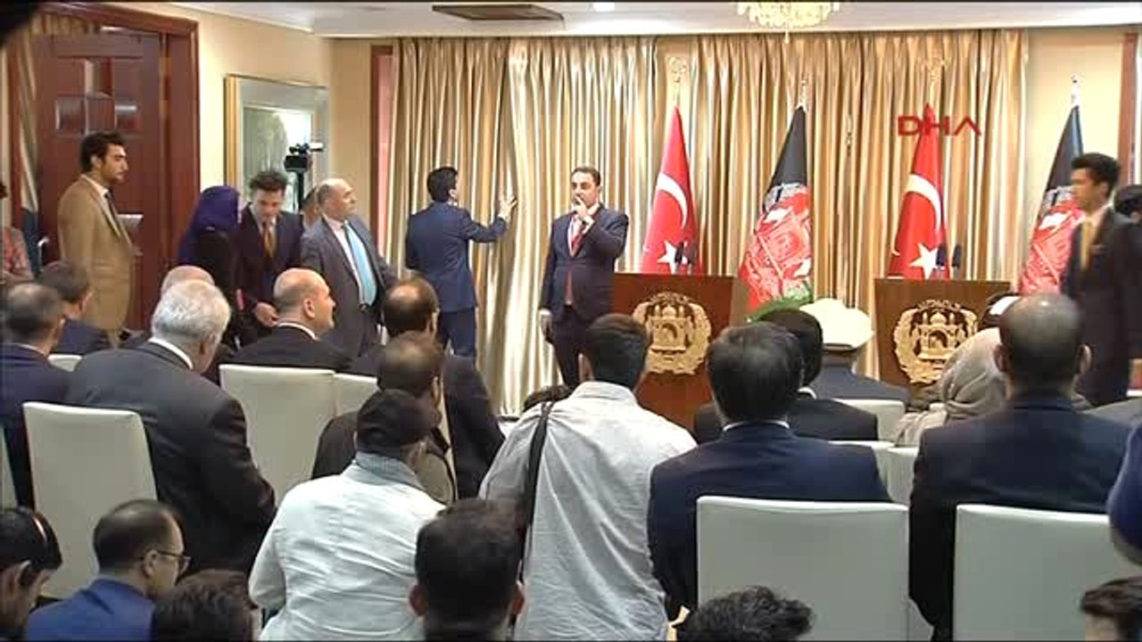 Başbakan Yıldırım Afganistan İcra Heyeti Başkanı Abdullah Abdullah ile Ortak Basın Toplantısı...