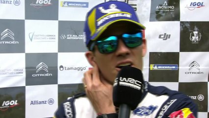 Ogier «On a réussi à faire la différence d'entrée» - Rallye - WRC - Corse