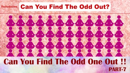 Can You Find Odd Object Out in 20 Seconds - PART 7