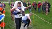 Woman suffers horrific fall during UK Wife Carrying Championships