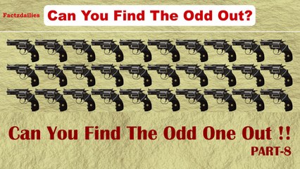 Can You Find Odd Object Out in 20 Seconds - PART 8