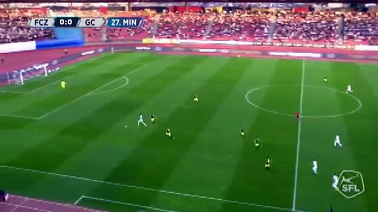 Zurich 1:0 Grasshoppers (Switzerland. Super League. 7 April 2018)