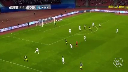 Zurich 1:1 Grasshoppers (Switzerland. Super League. 7 April 2018)