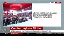 Siirt'e üniversiteyi de biz kurduk