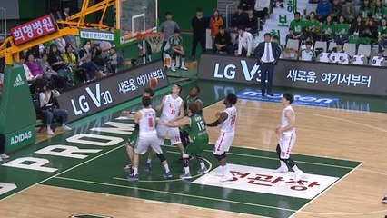 프로농구 DB, SK 93대 90으로 꺾고 챔프전 먼저 1승 / YTN