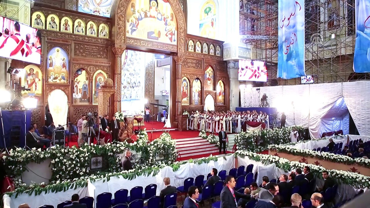Mısır'da 'Kutsal Cumartesi' ayini - KAHİRE